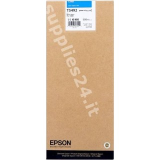 ORIGINAL Epson Cartuccia d'inchiostro ciano C13T549200 T549200 500ml in vendita su tonersshop.it