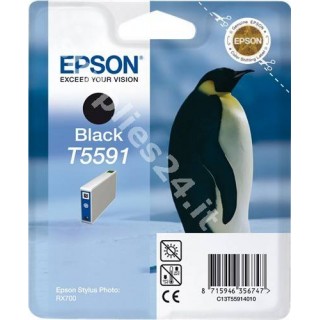 ORIGINAL Epson Cartuccia d'inchiostro nero C13T55914010 T5591 13ml in vendita su tonersshop.it
