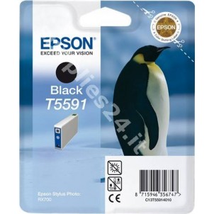 ORIGINAL Epson Cartuccia d'inchiostro nero C13T55914010 T5591 13ml in vendita su tonersshop.it