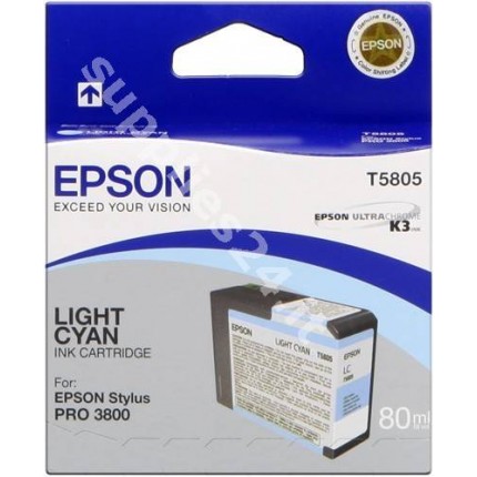 ORIGINAL Epson Cartuccia d'inchiostro ciano (chiaro) C13T580500 T5805 80ml in vendita su tonersshop.it