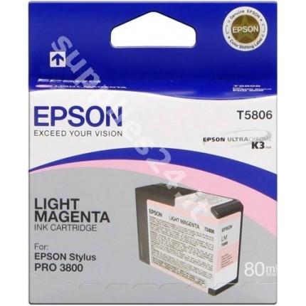 ORIGINAL Epson Cartuccia d'inchiostro magenta chiara C13T580600 T5806 80ml in vendita su tonersshop.it