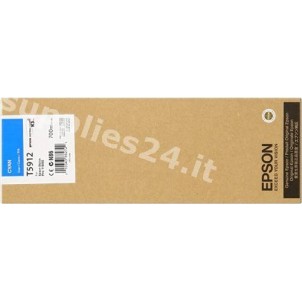 ORIGINAL Epson Cartuccia d'inchiostro ciano C13T591200 T5912 700ml in vendita su tonersshop.it