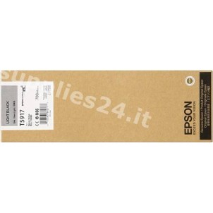 ORIGINAL Epson Cartuccia d'inchiostro nero (chiaro) C13T591700 T5917 700ml in vendita su tonersshop.it