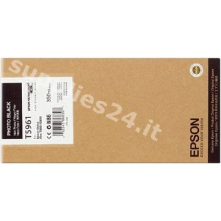 ORIGINAL Epson Cartuccia d'inchiostro nero (foto) C13T596100 T596100 350ml cartuccia Ultra Chrome HDR in vendita su tonerssho...