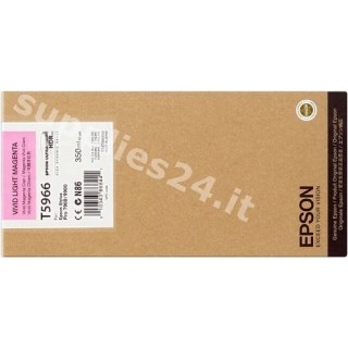 ORIGINAL Epson Cartuccia d'inchiostro magenta (chiaro,vivid) C13T596600 T596600 350ml cartuccia Ultra Chrome HDR in vendita s...