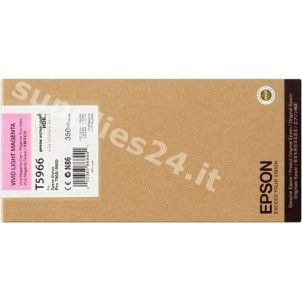 ORIGINAL Epson Cartuccia d'inchiostro magenta (chiaro,vivid) C13T596600 T596600 350ml cartuccia Ultra Chrome HDR in vendita s...