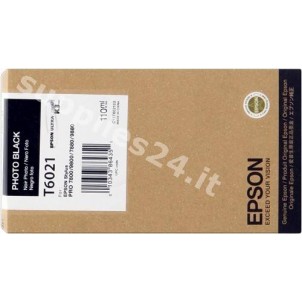 ORIGINAL Epson Cartuccia d'inchiostro nero (foto) C13T602100 T562100 110ml in vendita su tonersshop.it