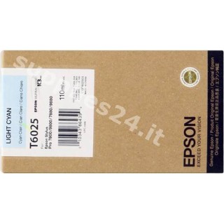 ORIGINAL Epson Cartuccia d'inchiostro ciano (chiaro) C13T602500 T562500 110ml in vendita su tonersshop.it