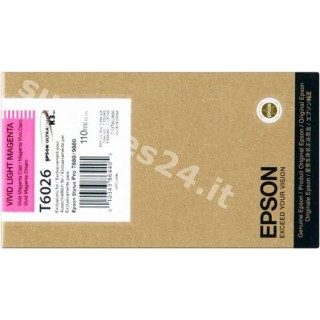 ORIGINAL Epson Cartuccia d'inchiostro magenta (chiaro,vivid) C13T602600 T602600 110ml in vendita su tonersshop.it