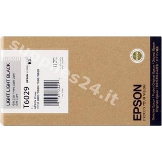 ORIGINAL Epson Cartuccia d'inchiostro light light black C13T602900 T562900 110ml in vendita su tonersshop.it