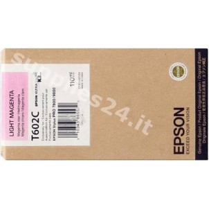 ORIGINAL Epson Cartuccia d'inchiostro magenta chiara C13T602C00 T562600 110ml in vendita su tonersshop.it