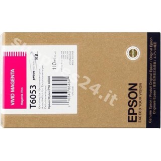 ORIGINAL Epson Cartuccia d'inchiostro magenta (vivid) C13T605300 T605300 110ml in vendita su tonersshop.it