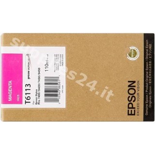 ORIGINAL Epson Cartuccia d'inchiostro magenta C13T611300 T566300 110ml in vendita su tonersshop.it