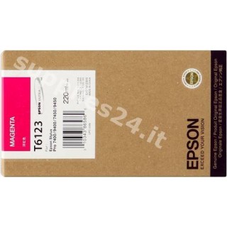 ORIGINAL Epson Cartuccia d'inchiostro magenta C13T612300 T567300 220ml in vendita su tonersshop.it