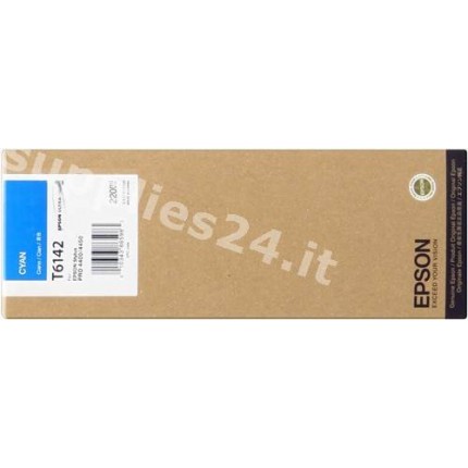 ORIGINAL Epson Cartuccia d'inchiostro ciano C13T614200 T614200 220ml in vendita su tonersshop.it