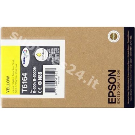 ORIGINAL Epson Cartuccia d'inchiostro giallo C13T616400 T6164 ~3500 PAGINE 53ml in vendita su tonersshop.it