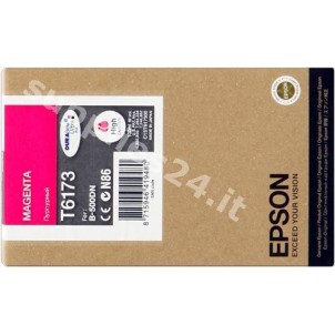 ORIGINAL Epson Cartuccia d'inchiostro magenta C13T617300 T6173 ~7000 PAGINE 100ml alta capacit? in vendita su tonersshop.it