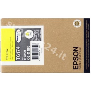 ORIGINAL Epson Cartuccia d'inchiostro giallo C13T617400 T6174 ~7000 PAGINE 100ml alta capacit? in vendita su tonersshop.it