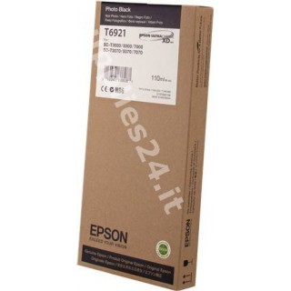 ORIGINAL Epson Cartuccia d'inchiostro nero (foto) C13T692100 T6921 110ml in vendita su tonersshop.it