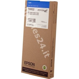 ORIGINAL Epson Cartuccia d'inchiostro ciano C13T692200 T6922 110ml in vendita su tonersshop.it