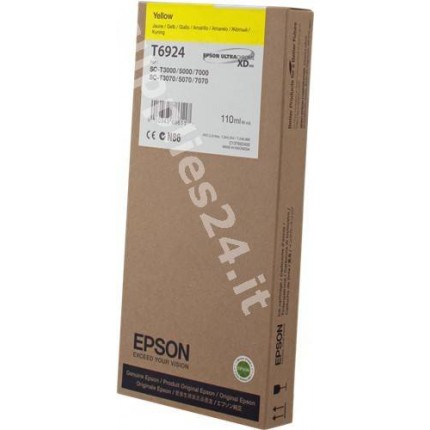 ORIGINAL Epson Cartuccia d'inchiostro giallo C13T692400 T6924 110ml in vendita su tonersshop.it