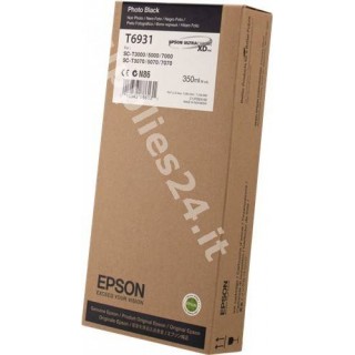 ORIGINAL Epson Cartuccia d'inchiostro nero (foto) C13T693100 T6931 350ml in vendita su tonersshop.it