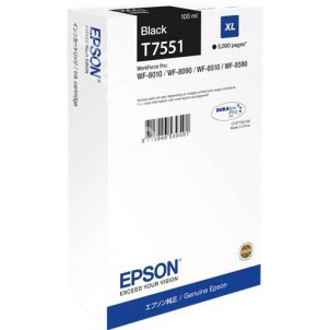 ORIGINAL Epson Cartuccia d'inchiostro nero C13T755140 T7551 ~5000 PAGINE 100ml XL in vendita su tonersshop.it