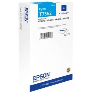 ORIGINAL Epson Cartuccia d'inchiostro ciano C13T756240 T7562 ~1500 PAGINE 14ml in vendita su tonersshop.it