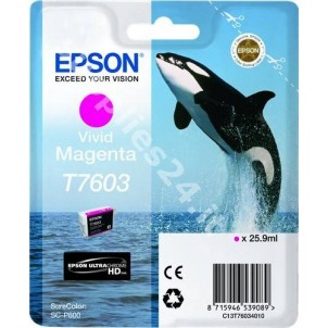 ORIGINAL Epson Cartuccia d'inchiostro magenta (vivid) C13T76034010 T7603 ~1400 PAGINE 25.9ml in vendita su tonersshop.it