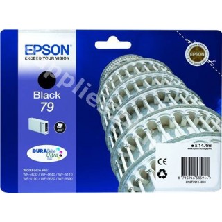 ORIGINAL Epson Cartuccia d'inchiostro nero C13T79114010 T7911 ~900 PAGINE 14.4ml 79 in vendita su tonersshop.it