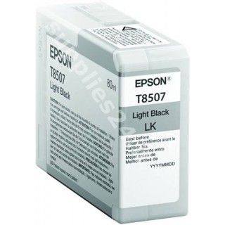 ORIGINAL Epson Cartuccia d'inchiostro nero (chiaro) C13T850700 T8507 80ml in vendita su tonersshop.it