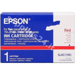 ORIGINAL Epson Cartuccia d'inchiostro rosso C33S020405 SJIC7/R in vendita su tonersshop.it