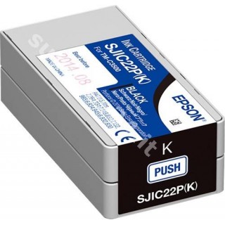 ORIGINAL Epson Cartuccia d'inchiostro nero C33S020601 SJIC22P/K 32.6ml in vendita su tonersshop.it
