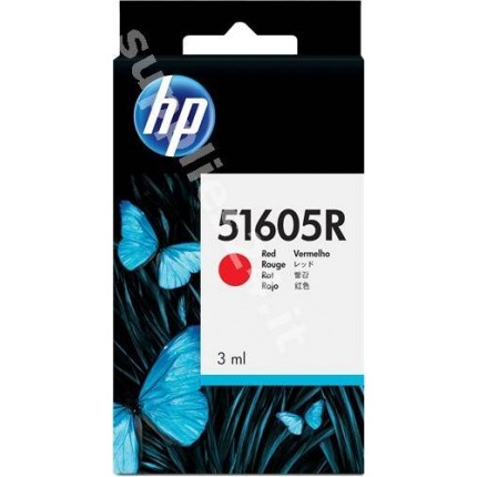 ORIGINAL HP Cartuccia d'inchiostro rosso 51605R SPS 3ml inchiostro TIJ 1.0 in vendita su tonersshop.it