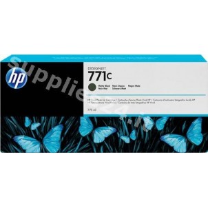 ORIGINAL HP Cartuccia d'inchiostro nero (opaco) B6Y07A 771C 775ml in vendita su tonersshop.it