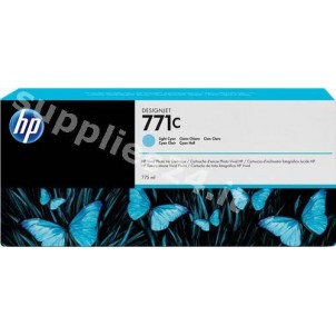 ORIGINAL HP Cartuccia d'inchiostro ciano (chiaro) B6Y12A 771C 775ml in vendita su tonersshop.it