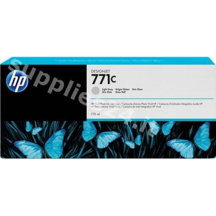 ORIGINAL HP Cartuccia d'inchiostro grigio chiaro B6Y14A 771C 775ml in vendita su tonersshop.it