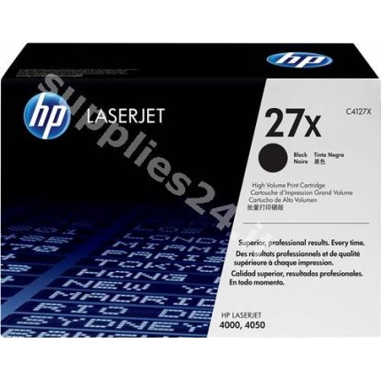 ORIGINAL HP toner nero C4127X 27X ~10000 PAGINE in vendita su tonersshop.it