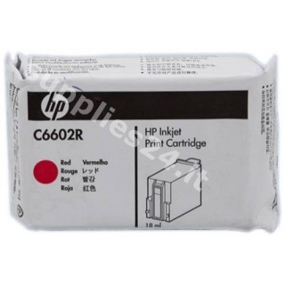 ORIGINAL HP Cartuccia d'inchiostro rosso C6602R SPS 18ml inchiostro TIJ 1.0 in vendita su tonersshop.it