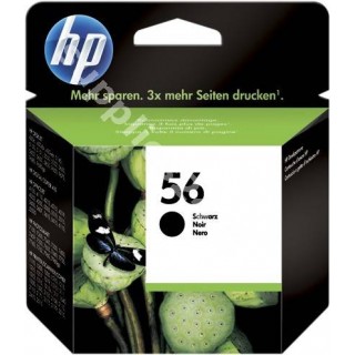 ORIGINAL HP Cartuccia d'inchiostro nero C6656AE 56 ~520 PAGINE 19ml in vendita su tonersshop.it