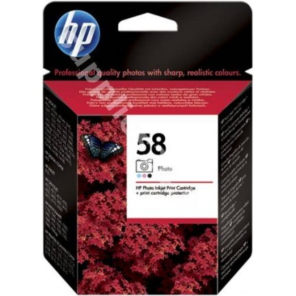 ORIGINAL HP Cartuccia d'inchiostro colore C6658AE 58 17ml in vendita su tonersshop.it
