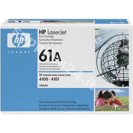 ORIGINAL HP toner nero C8061A 61A ~6000 PAGINE in vendita su tonersshop.it