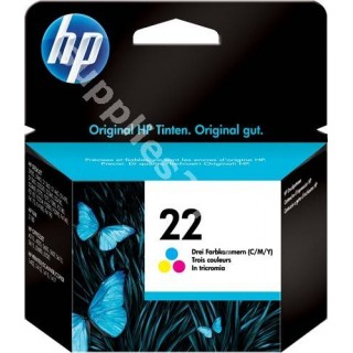 ORIGINAL HP Cartuccia d'inchiostro colore C9352AE 22 ~165 PAGINE 6ml in vendita su tonersshop.it