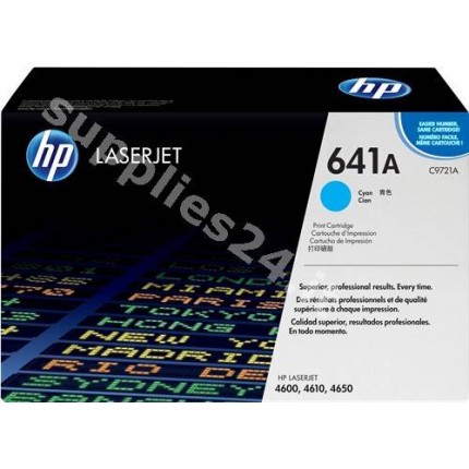 ORIGINAL HP toner ciano C9721A 641A ~8000 PAGINE in vendita su tonersshop.it