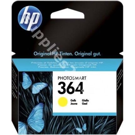 ORIGINAL HP Cartuccia d'inchiostro giallo CB320EE 364 ~300 PAGINE 3.5ml in vendita su tonersshop.it