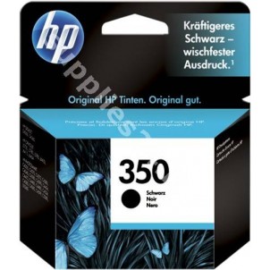 ORIGINAL HP Cartuccia d'inchiostro nero CB335EE 350 ~200 PAGINE ink cartridge, standard in vendita su tonersshop.it