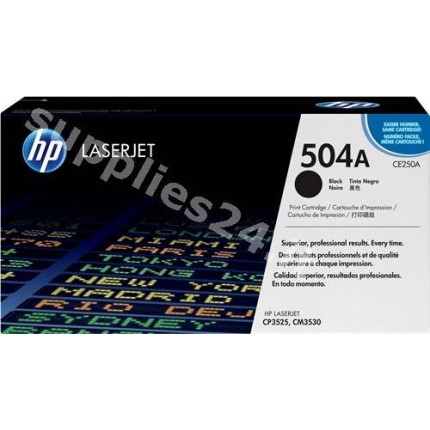 ORIGINAL HP toner nero CE250A 504A ~5000 PAGINE in vendita su tonersshop.it