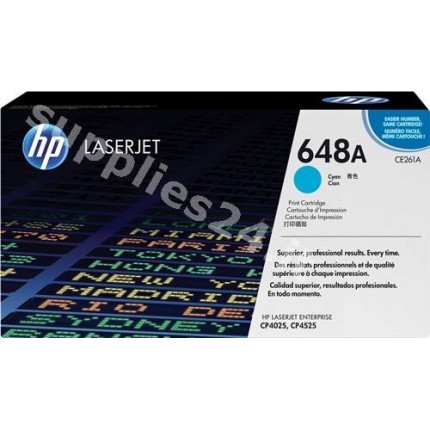 ORIGINAL HP toner ciano CE261A 648A ~11000 PAGINE in vendita su tonersshop.it