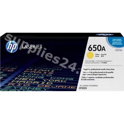 ORIGINAL HP toner giallo CE272A 650A ~15000 PAGINE in vendita su tonersshop.it