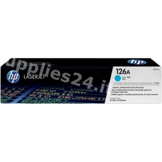 ORIGINAL HP toner ciano CE311A 126A ~1000 PAGINE in vendita su tonersshop.it